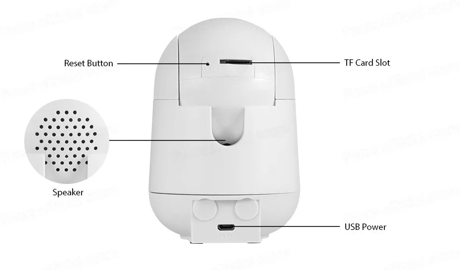 WiFi Camera Smart Home Indoor Wireless IP Surveillance Camera