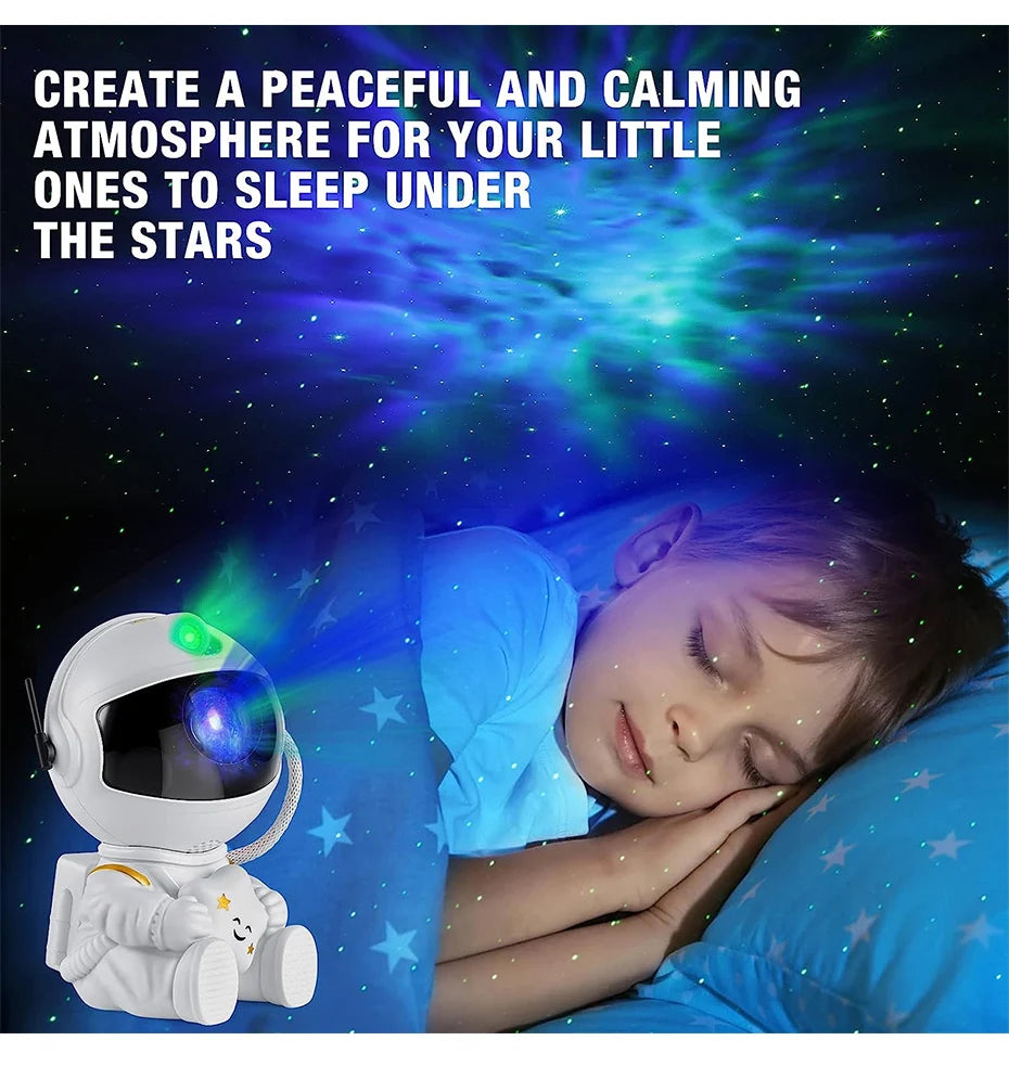 Galaxy Star Astronaut Projectorm LED Light