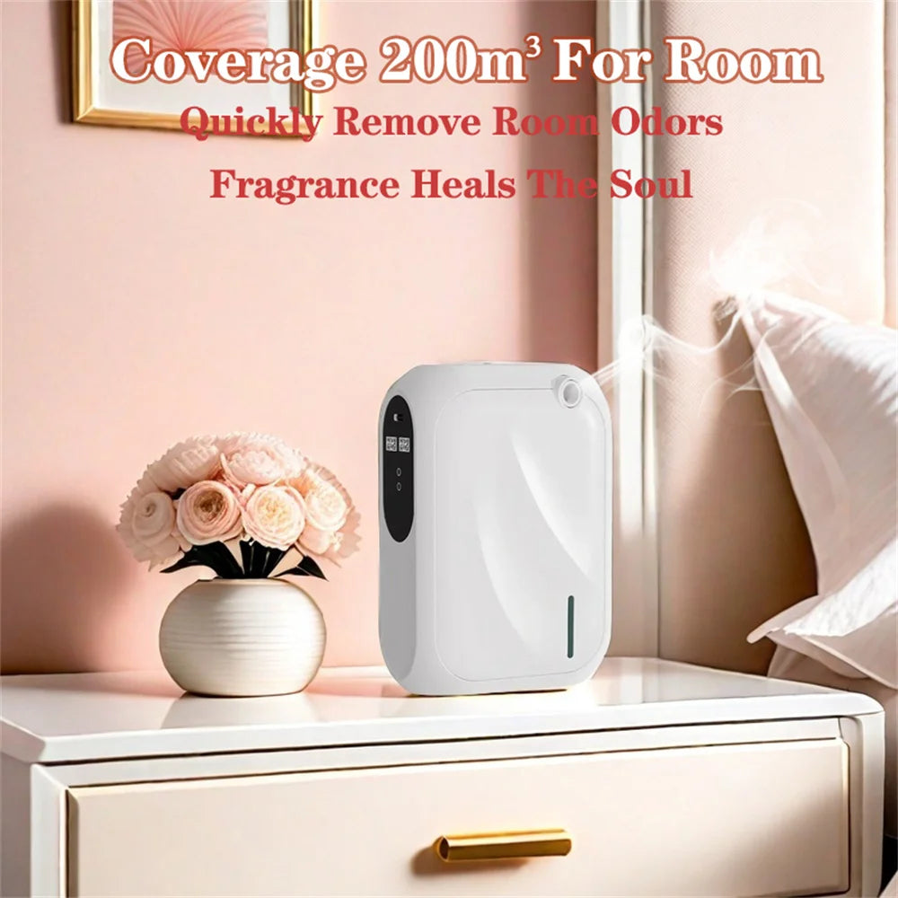 Aroma Diffuser Scent Machine Coverage 200m³ Bluetooth APP Control Fragrance Diffuser