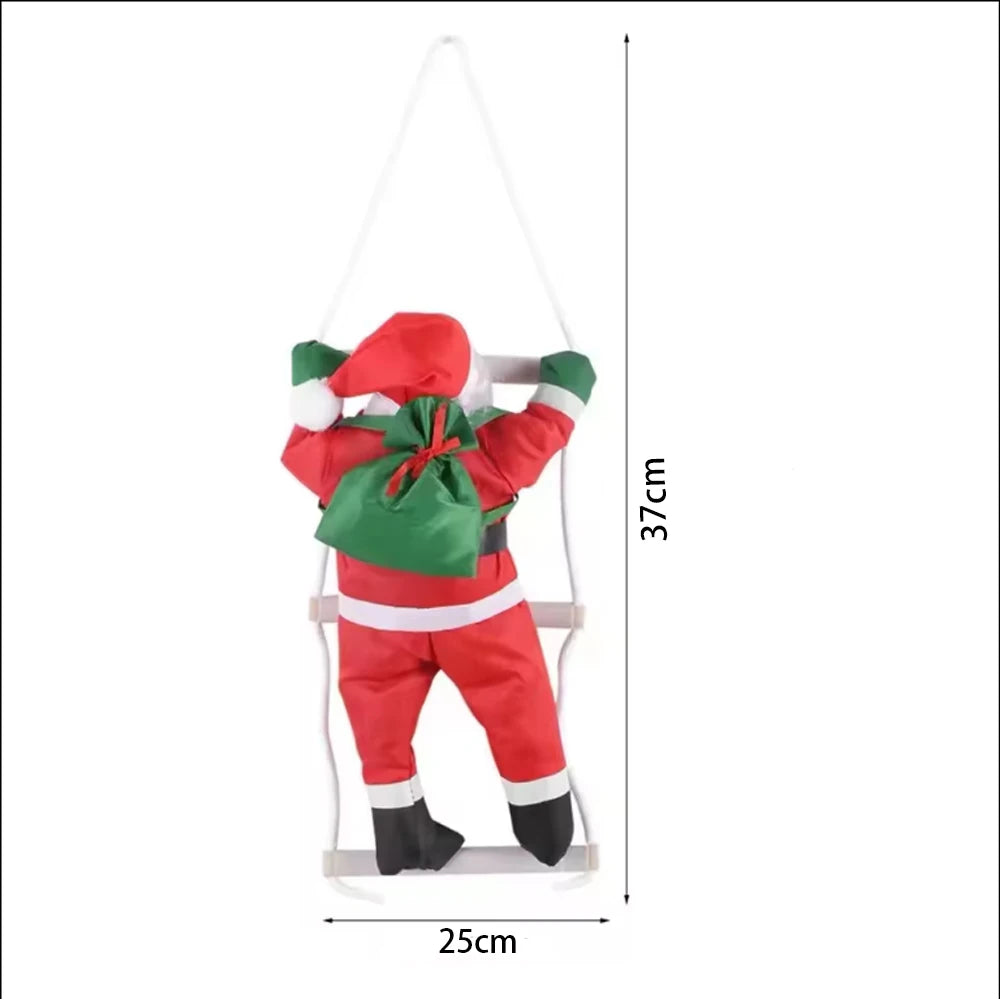 Christmas Decoration Climbing Santa Claus Home Decoration Doll Hanging
