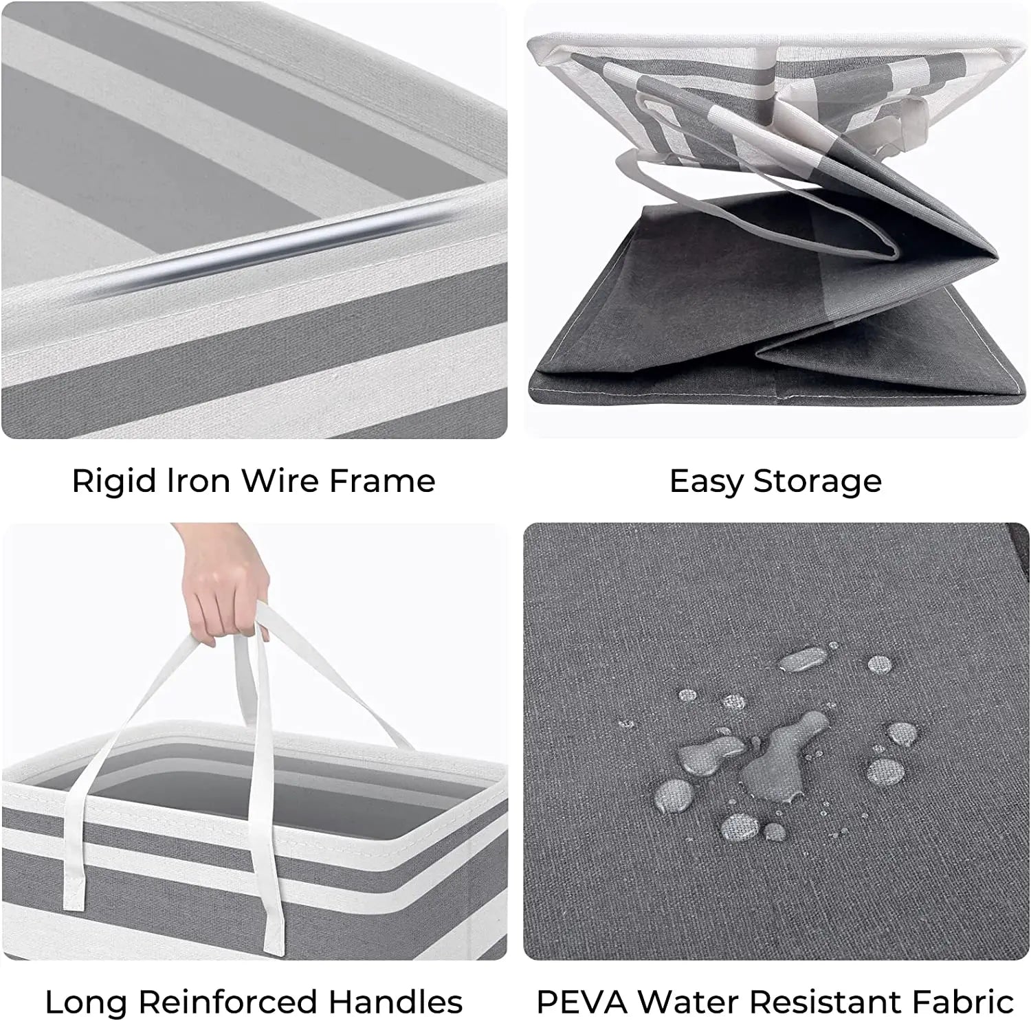 Waterproof - Large Laundry Basket 100L