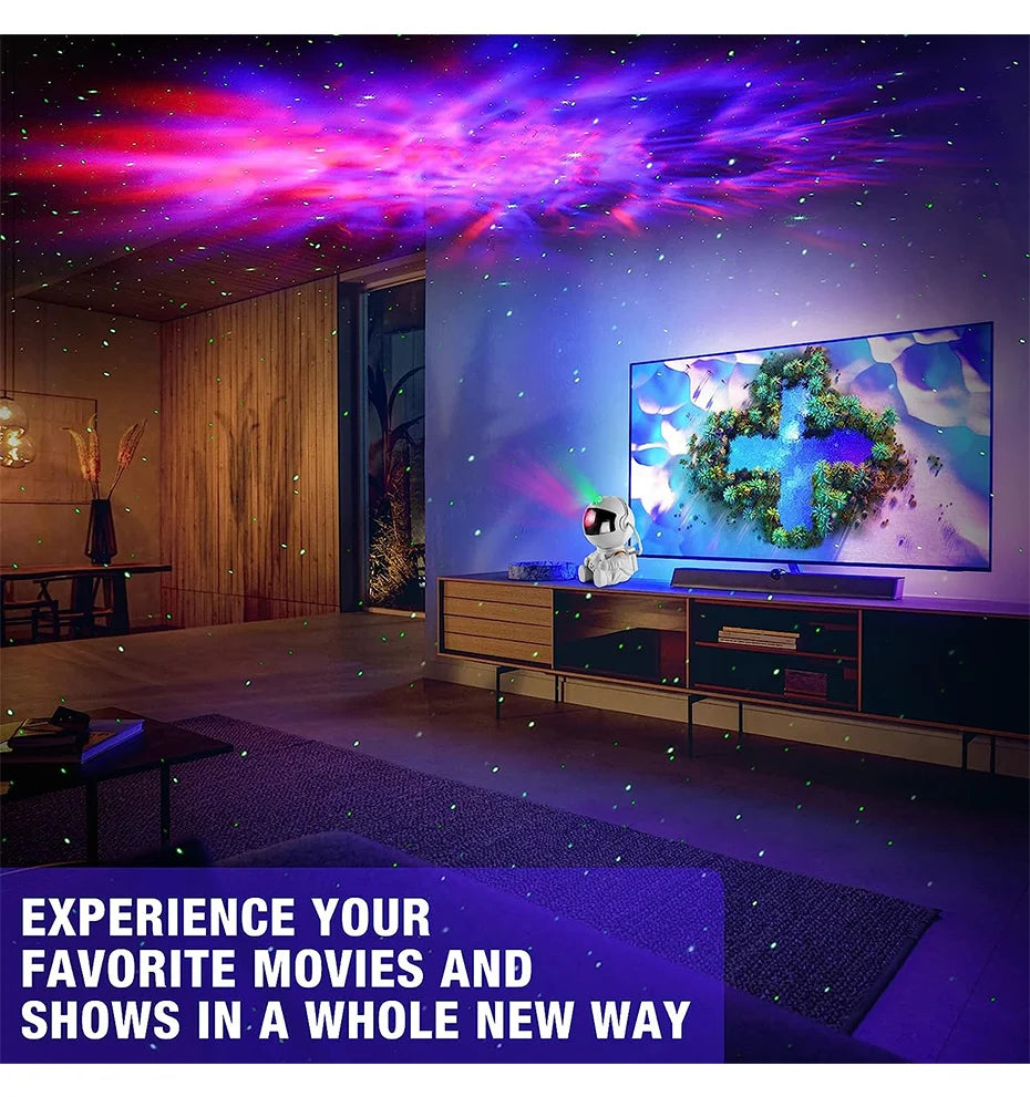 Galaxy Star Astronaut Projectorm LED Light
