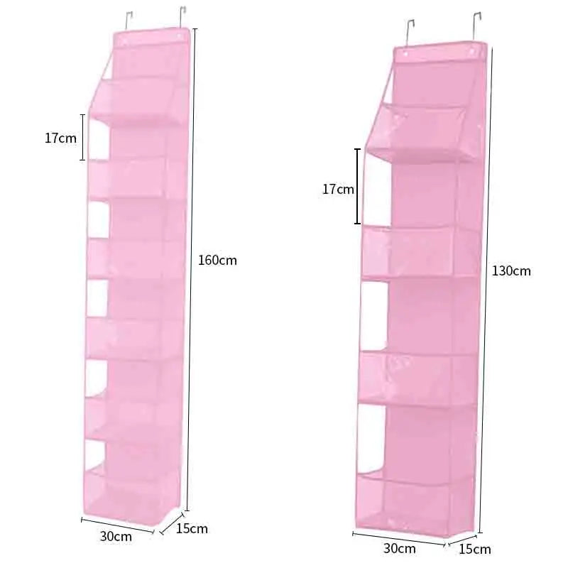 Toy Storage Household Wall Mounted Multifunctional Layered Storage Hanging Bag