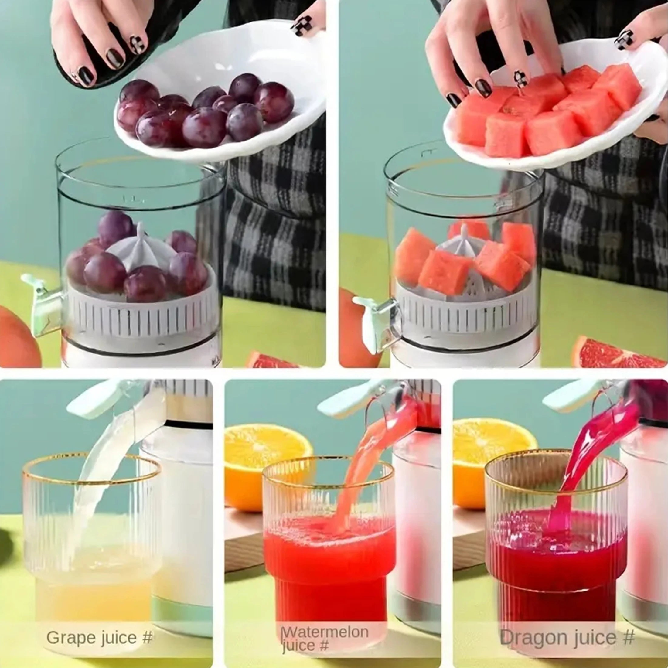 Portable Electric Juicer USB Charging