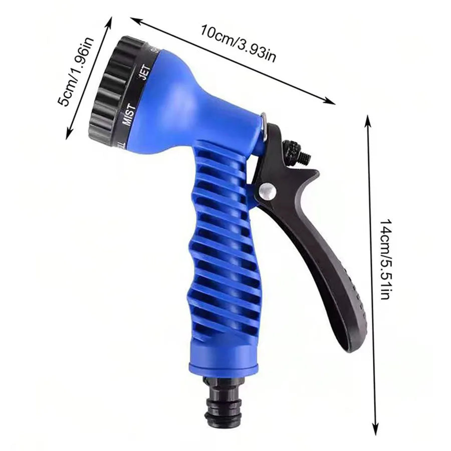 25FT-200FT Expandable Magic Hose 7 Water Spraying Hose Set