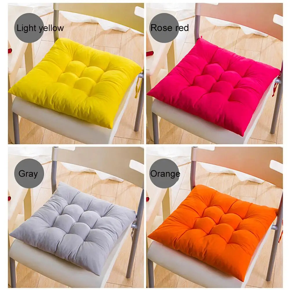 40cm Seat Cushion Pad Pillow Fixed Rope Breathable Non-Slip Chair Cushion Nap Pillows