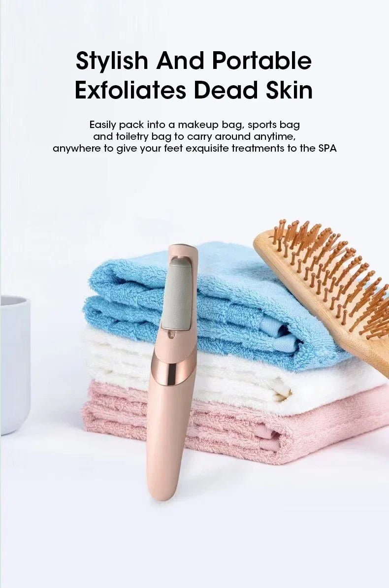 NEW USB Electric Dead Skin Pedicure Automatic Foot Grinder Rechargeable Roller
