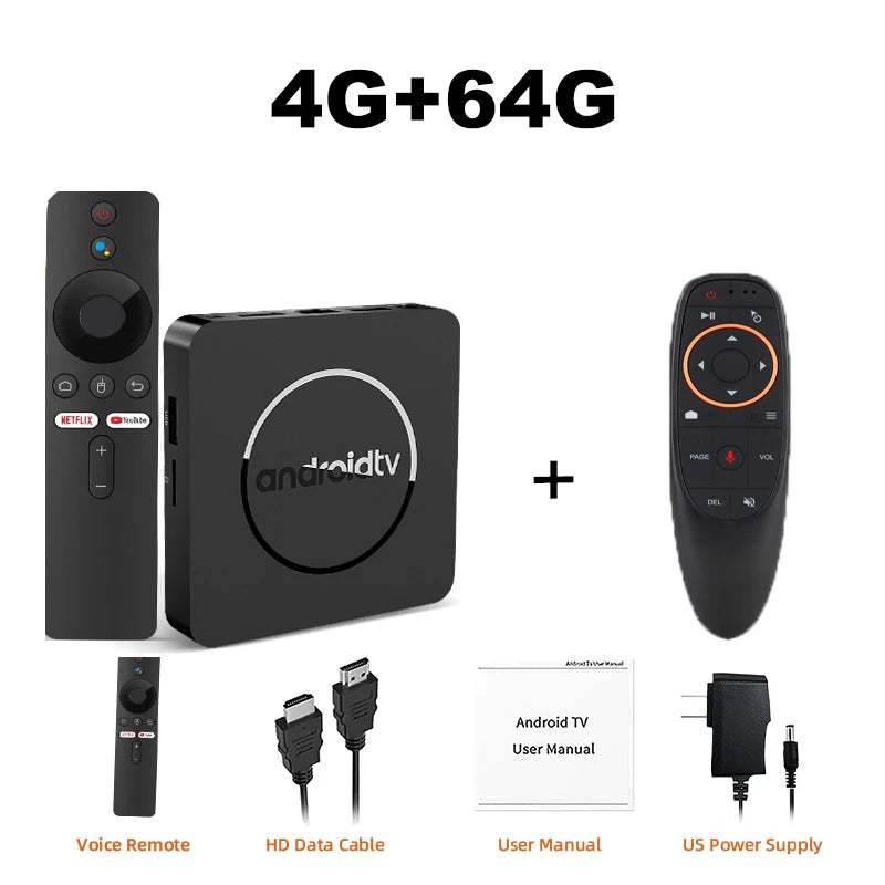 Android14 8K HDR10+Smart TV Box 128G Dual Wifi Media Player with Google Assistant