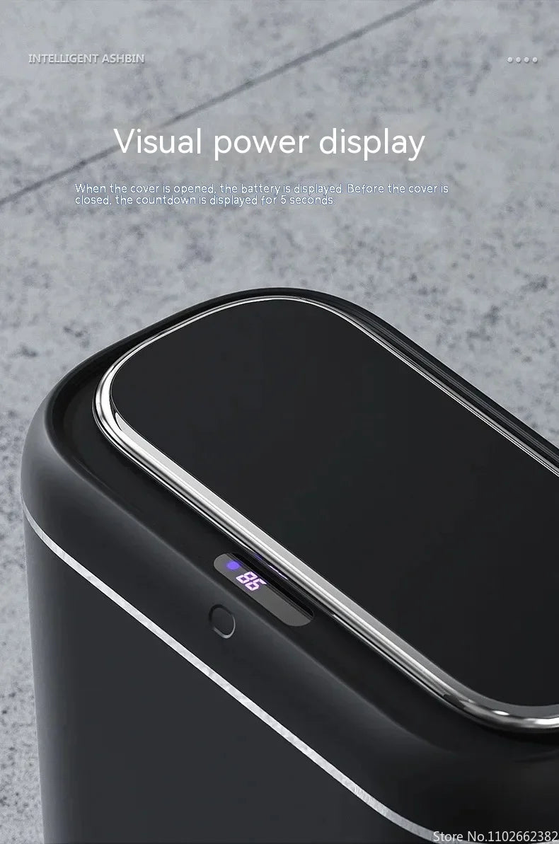 14L Smart Trash Can Automatic Sensor Garbage Can