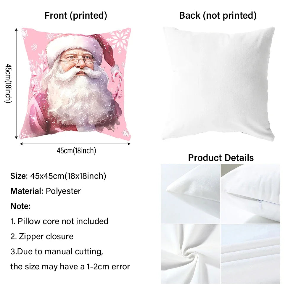 Christmas decoration pillowcase Tree pattern suitable for home room Sofa cushion cover