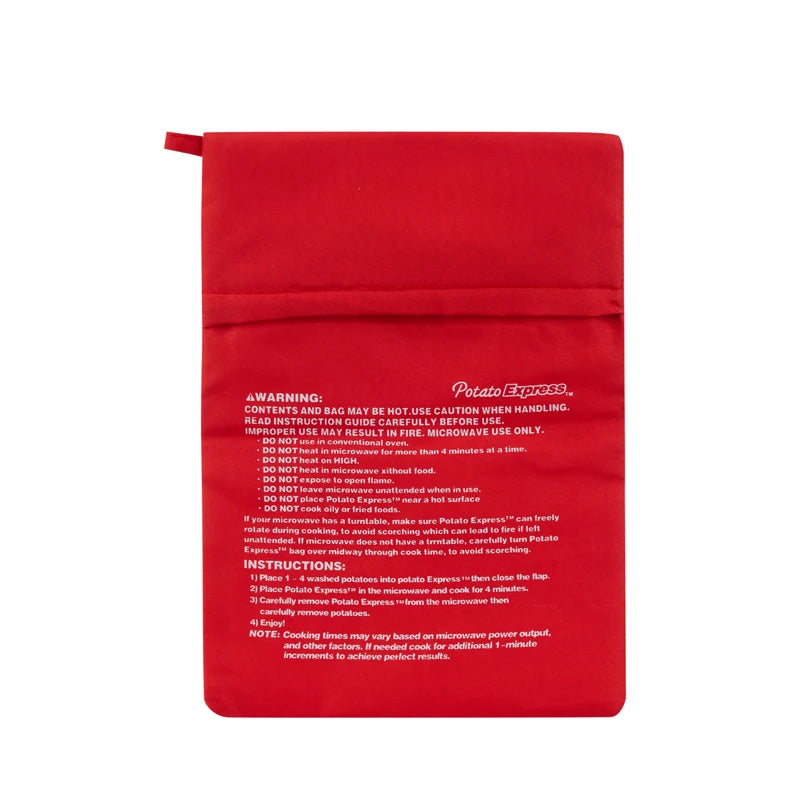 kitchen Microwave Potato Cooker Bag Baked Potato Bag