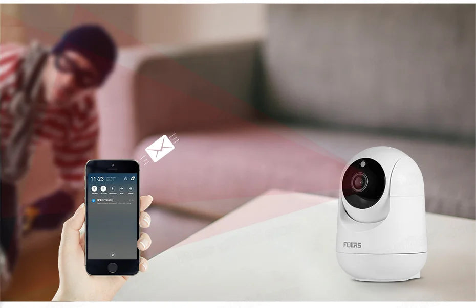 WiFi Camera Smart Home Indoor Wireless IP Surveillance Camera