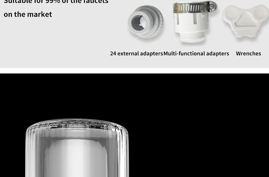 Faucet Tap Water Purifier Physical Filtering for Home Kitchen