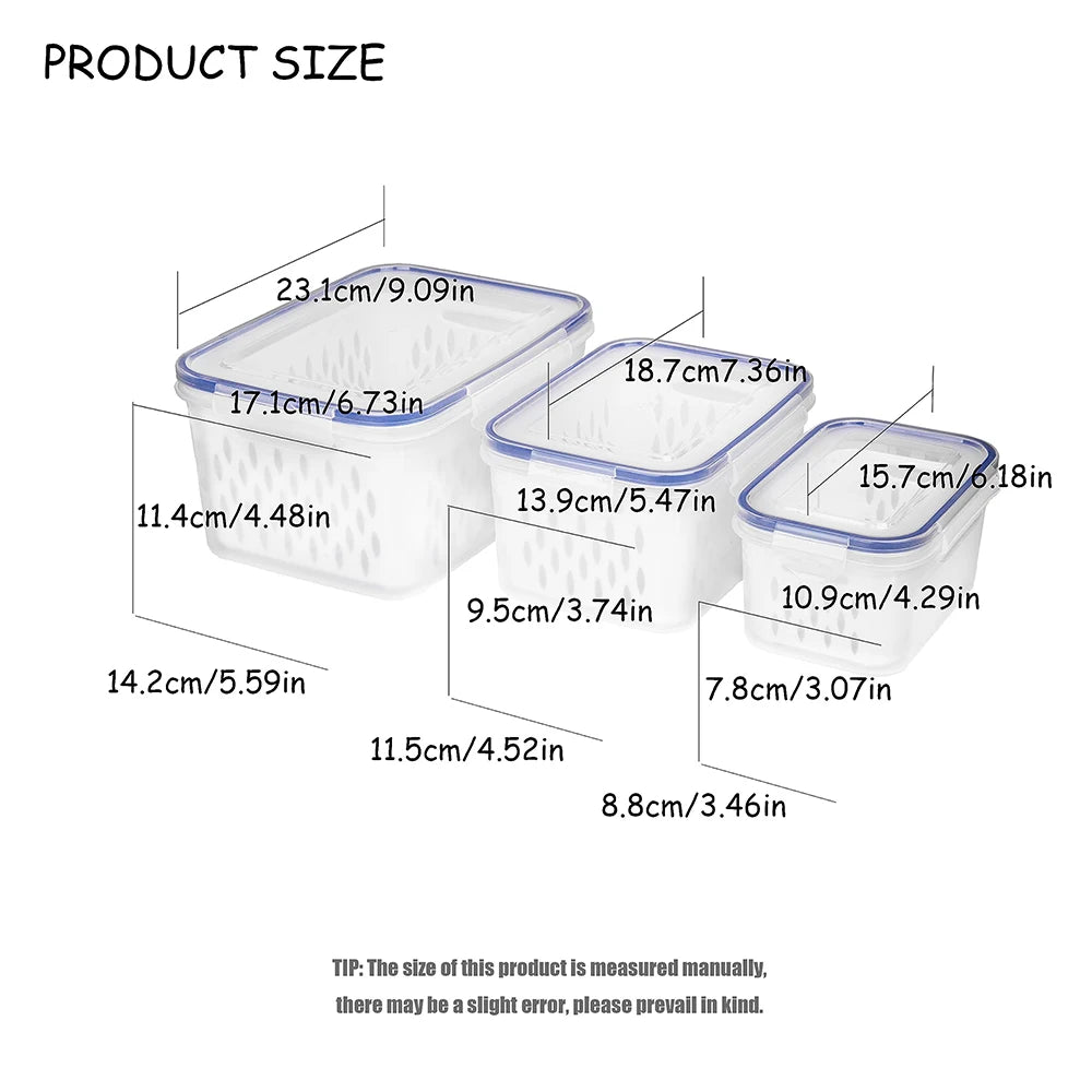 Fruit Storage Containers for Fridge