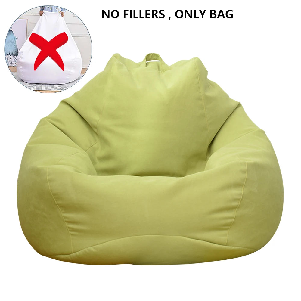 Lazy Sofa Cover Chairs Without Filler
