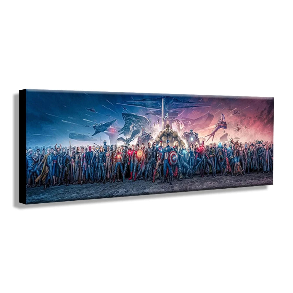 Marvel Heroes Collection Canvas Wall Art