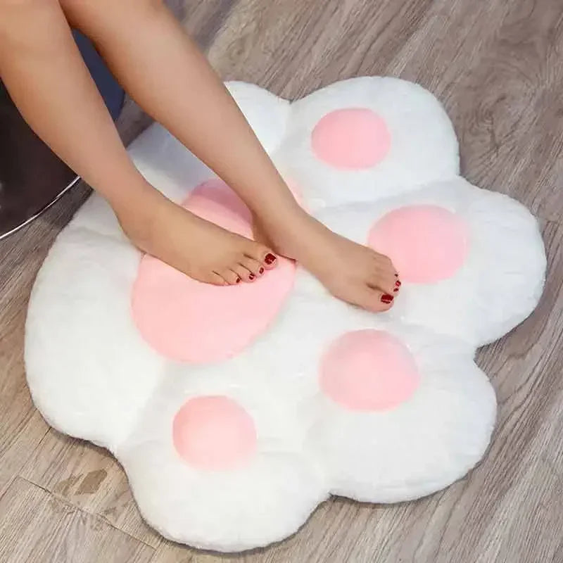 60cm*70cm Cut Cat Scratch Cushion Soft Stuffed Floor Cushion Kawaii Chair Sofa Butt Pad