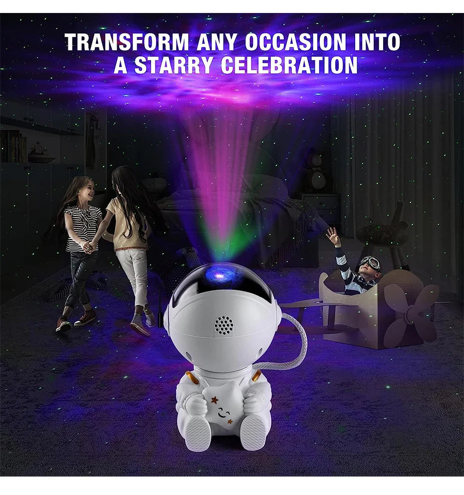 Galaxy Star Astronaut Projectorm LED Light