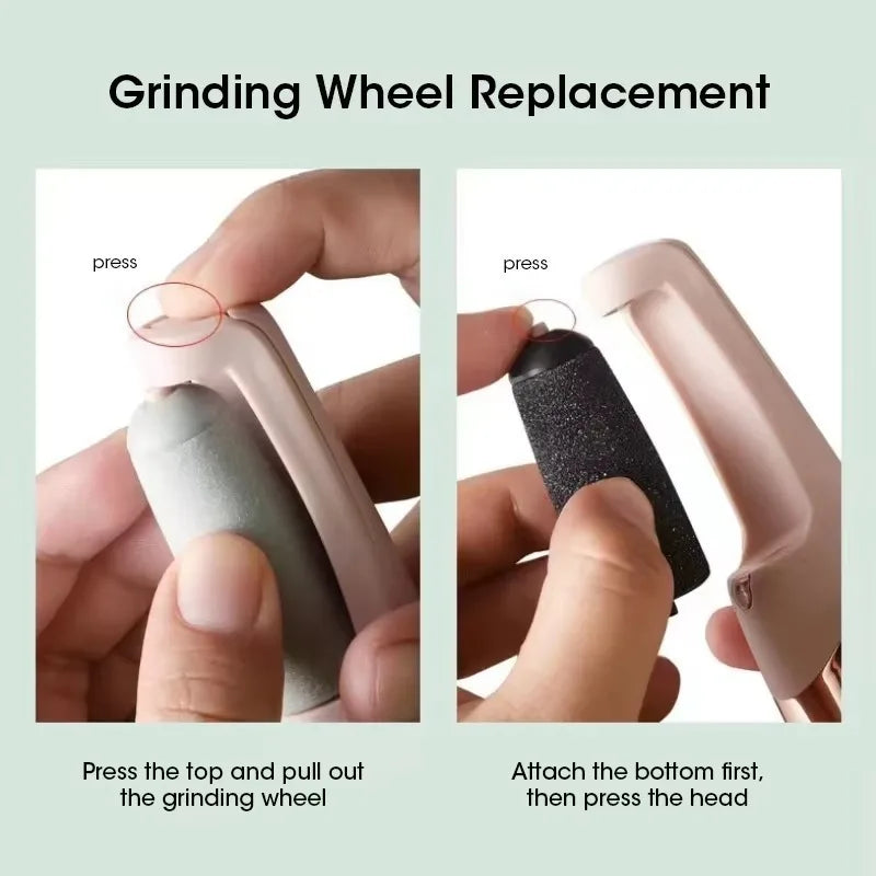 NEW USB Electric Dead Skin Pedicure Automatic Foot Grinder Rechargeable Roller