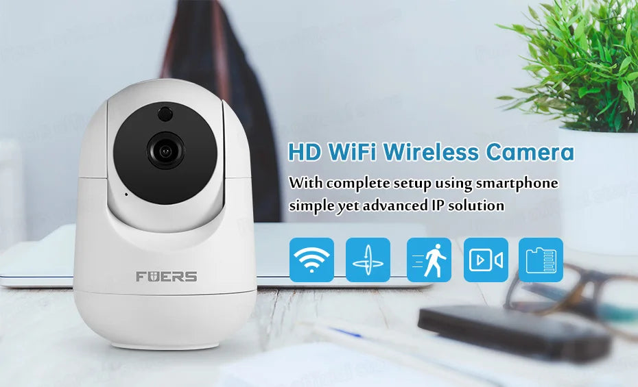 WiFi Camera Smart Home Indoor Wireless IP Surveillance Camera