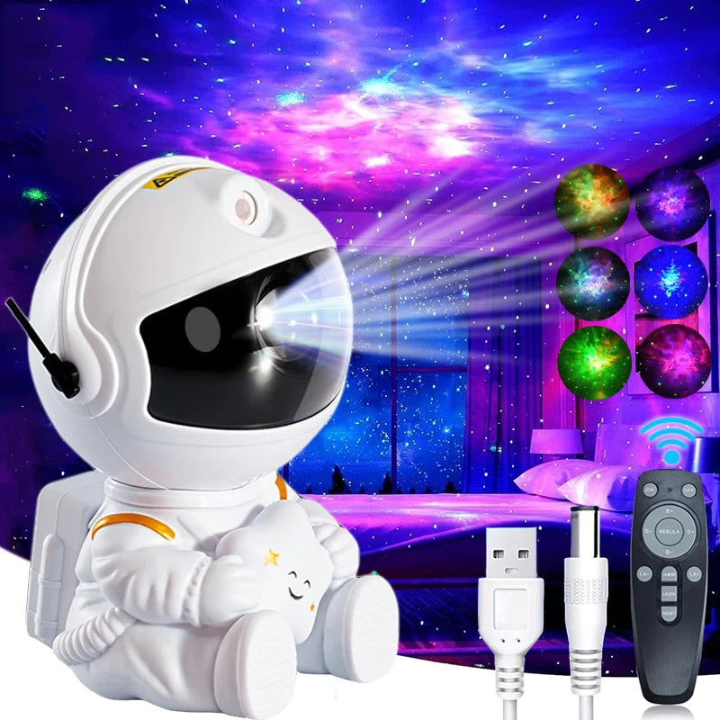 Galaxy Star Astronaut Projectorm LED Light