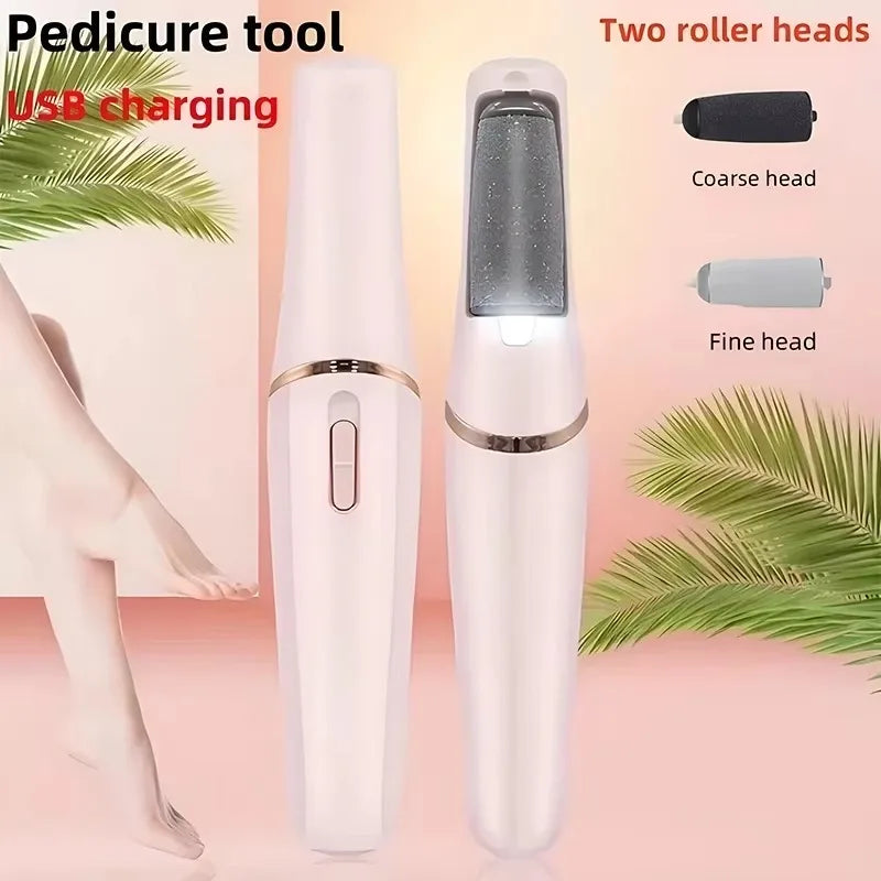 NEW USB Electric Dead Skin Pedicure Automatic Foot Grinder Rechargeable Roller