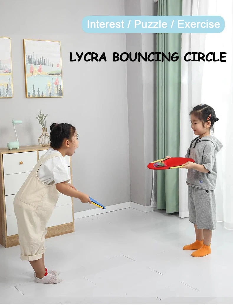 Kindergarten Sensory toy Training Round Elastic Cloth for Parent Child Activities