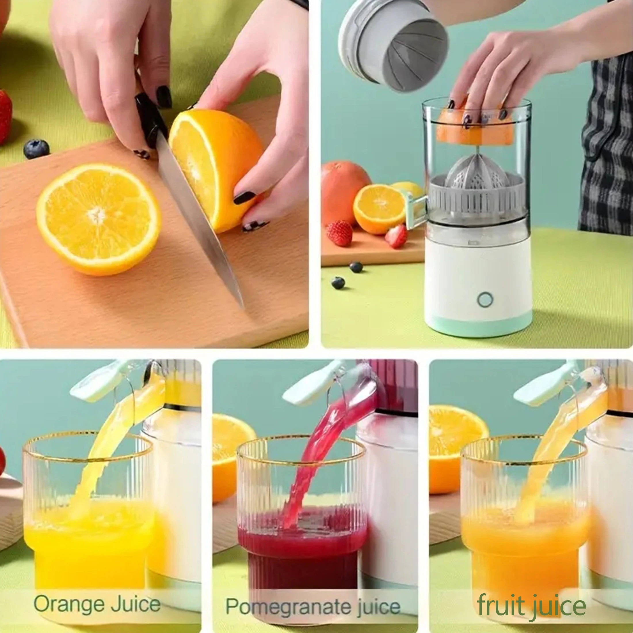 Portable Electric Juicer USB Charging