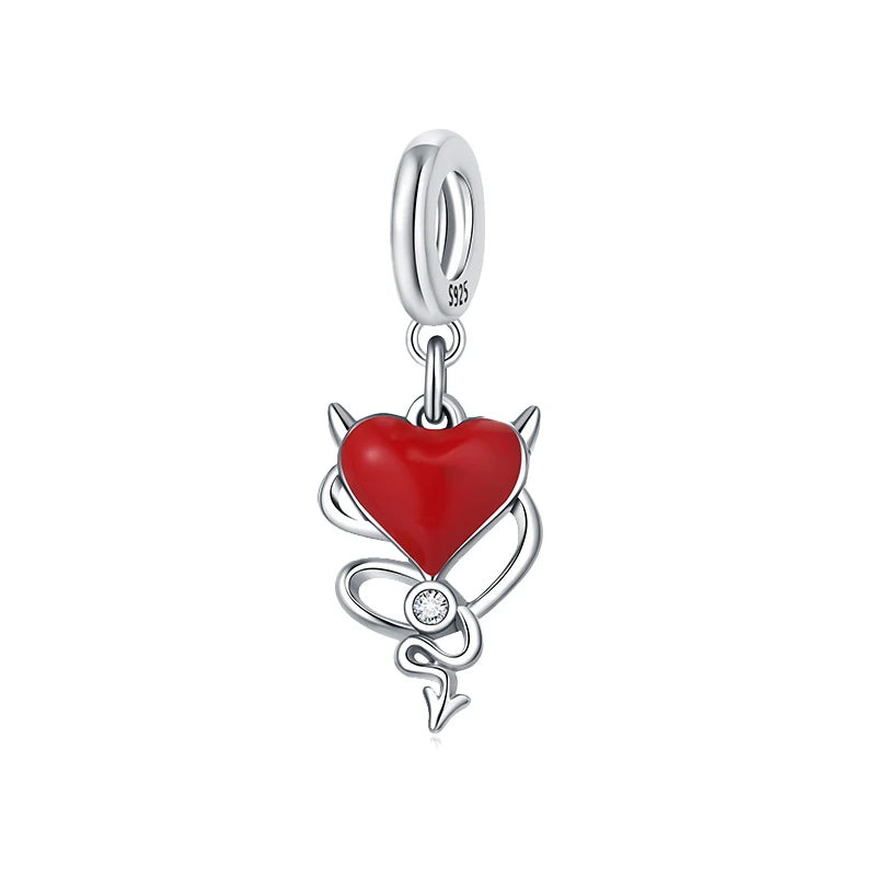 925 Silver Halloween Boutique Pendant Fit Original Bracelet Charm Necklace