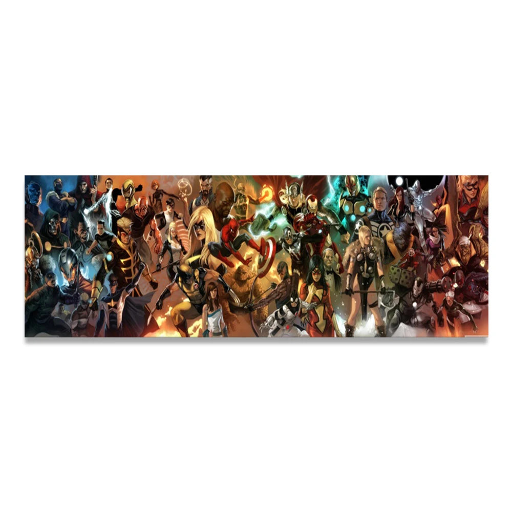 Marvel Heroes Collection Canvas Wall Art