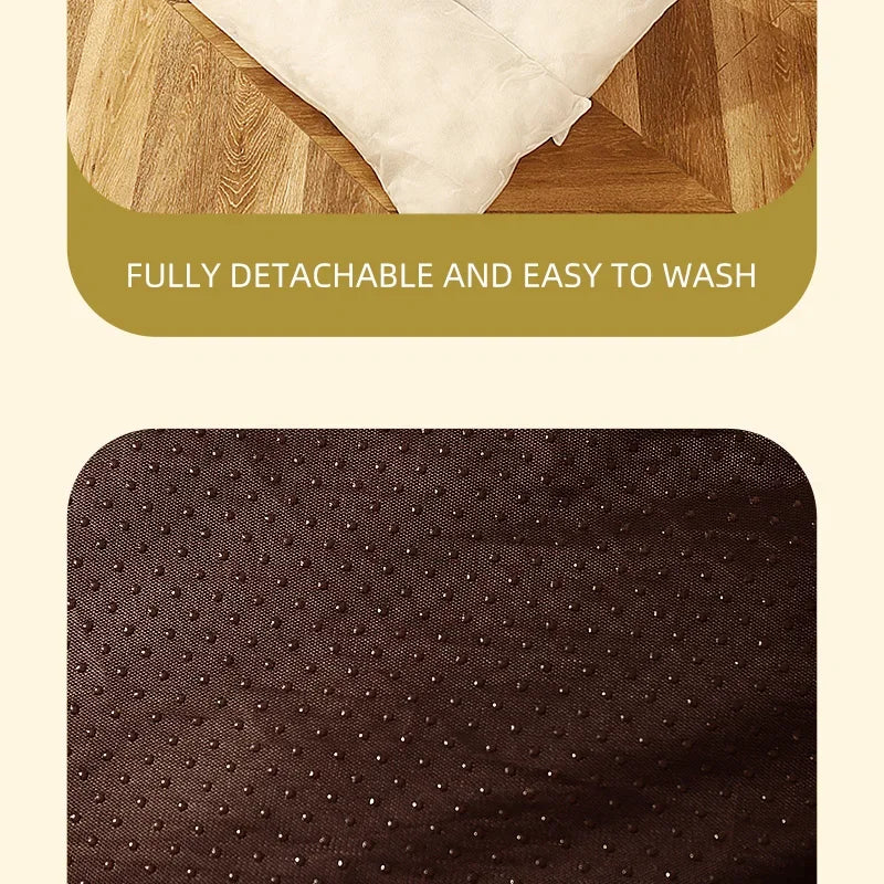 Pets Sleeping Beds Soft Fleece Pet Blanket Detachable Cushion for Pet Mats Accessories