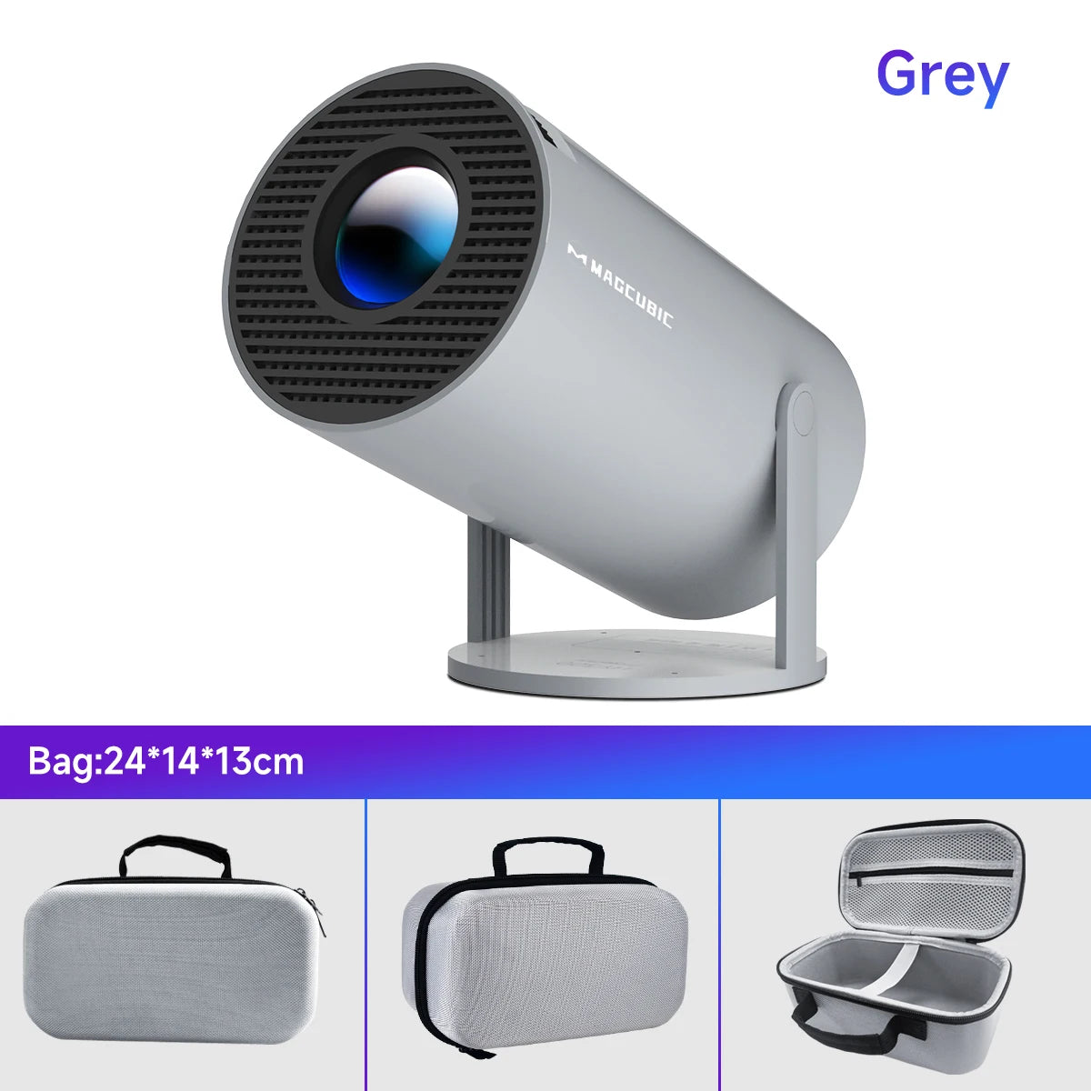 Pro + Dual Wifi 260ANSI 180°flexible BT5.0 Cinema Outdoor Portable Projector